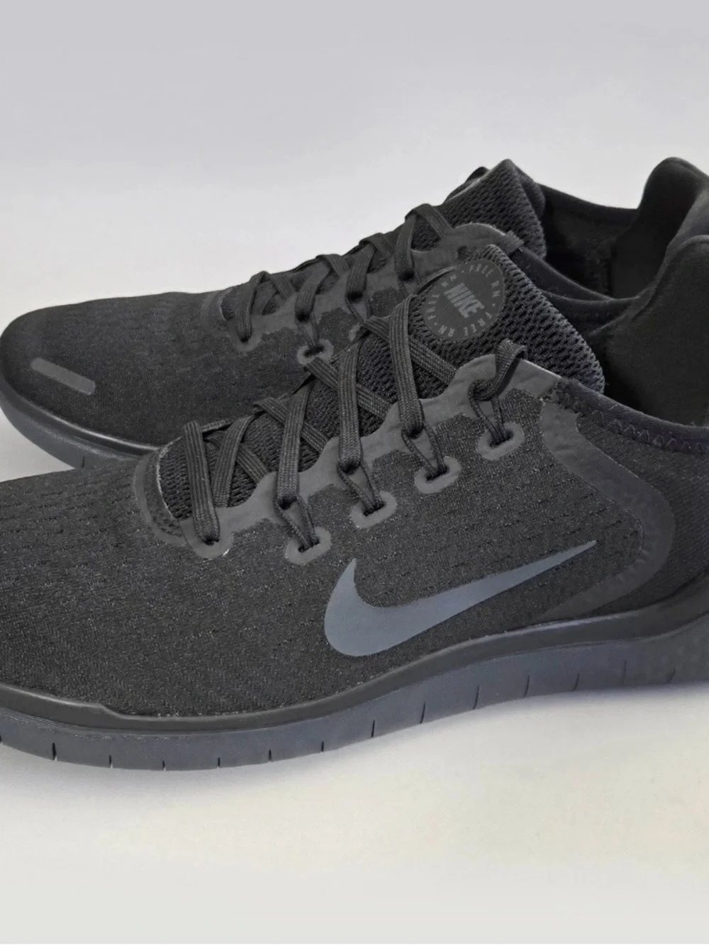 Nike Free RN Black Anthracite 942836-002 Running Sneakers Shoes-Mens 13